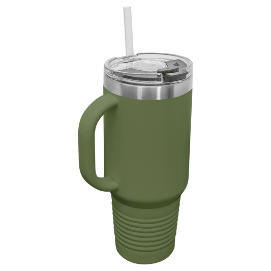 40oz Large Travel Mug with Handle