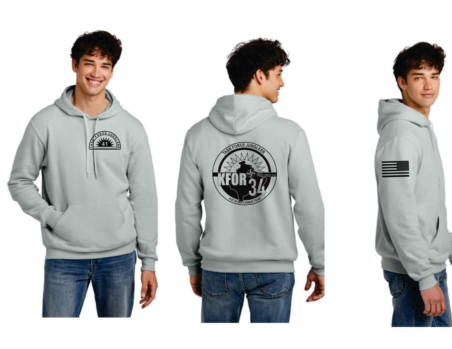 Hoodie - Grey KFOR34